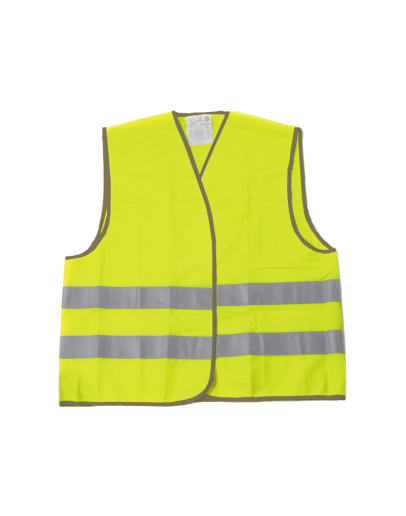 High-visibility vests, yellow Vests, fleece