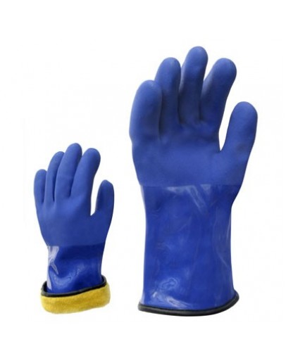 Winter PVC gloves Rubber gloves