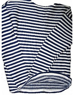 Striped sailor warm shirt