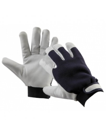Утепленные кожаные pабочие перчатки Зимние перчатки