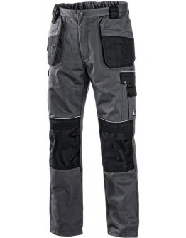 CXS ORION TEODOR PLUS trousers, men's, grey-black