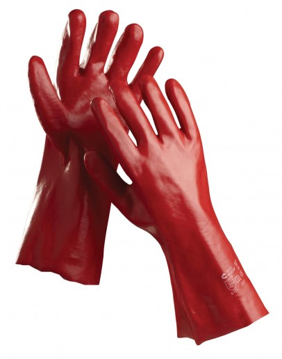 PVC gloves 35 cm Rubber gloves