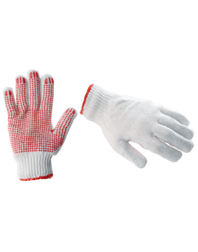 Bязаные перчатки размер 8 Текстильные перчатки 